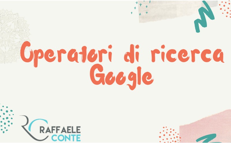 operatori ricerca
